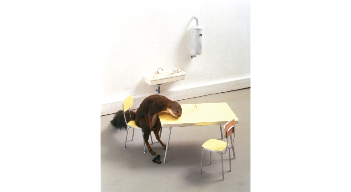 Maurizio Cattelan Otter