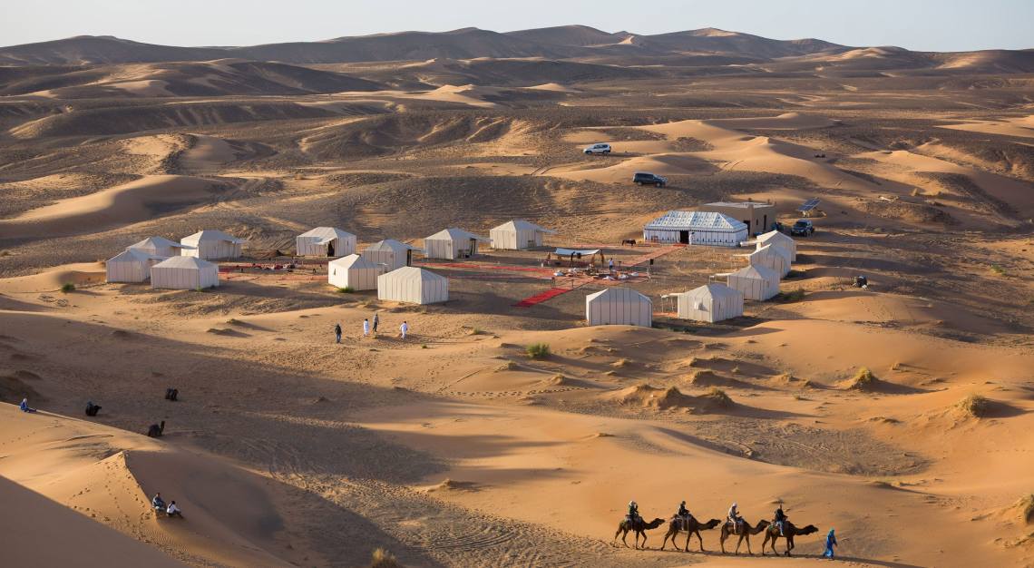 merzouga luxury desert camp