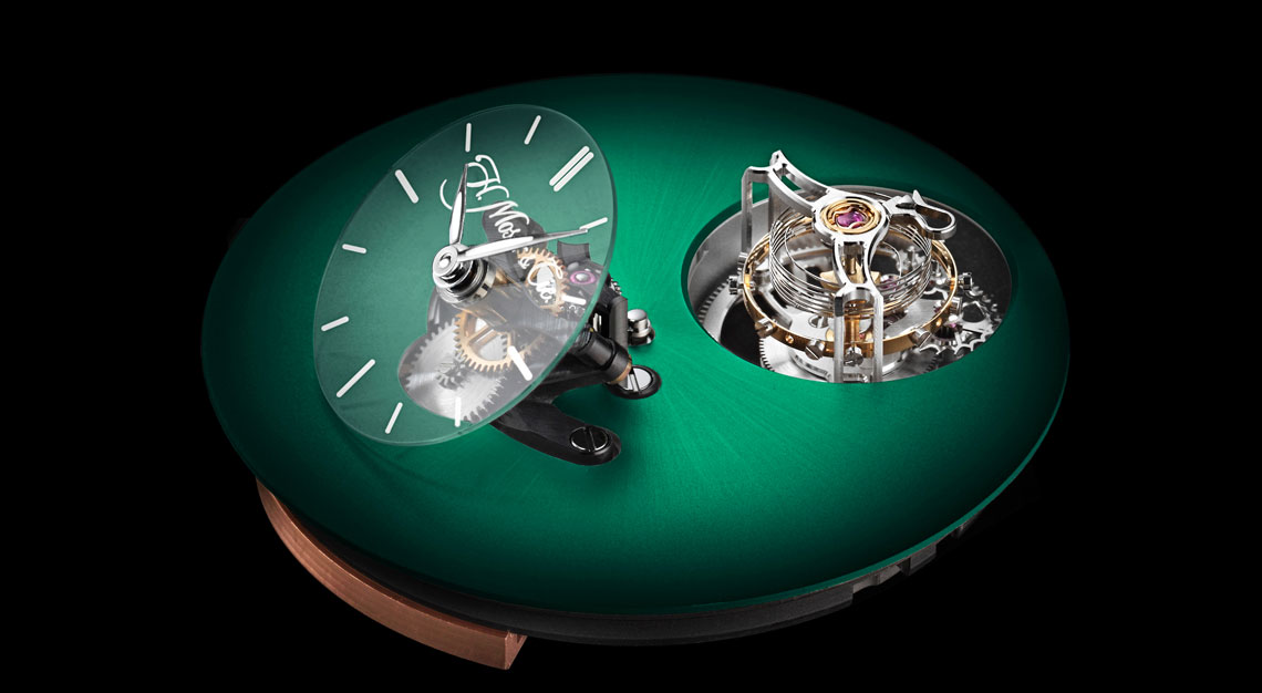 H Moser & Cie x MB&F Endeavour Cylindrical Tourbillon