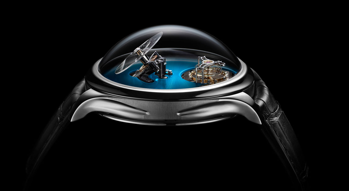 H Moser & Cie x MB&F Endeavour Cylindrical Tourbillon