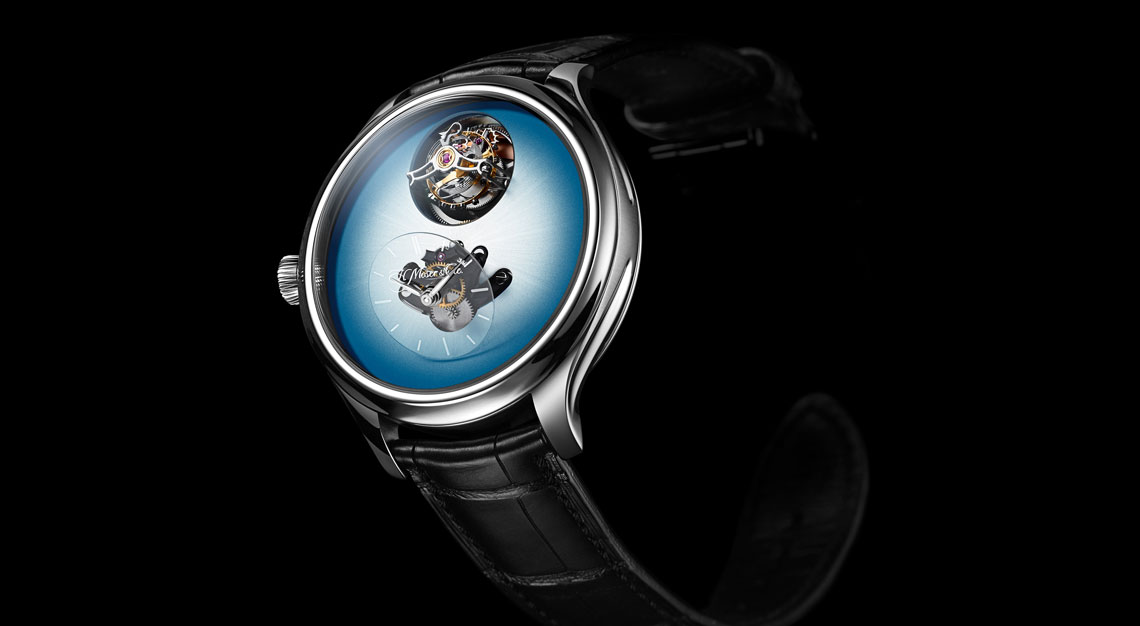 H Moser & Cie x MB&F Endeavour Cylindrical Tourbillon