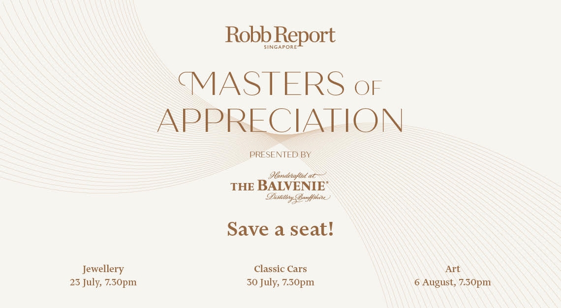 masters of appreciation robb report