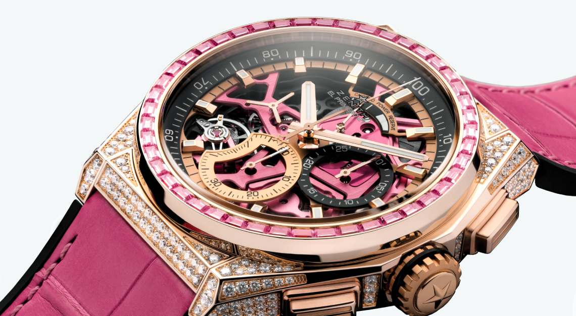 zenith defy 21 pink edition