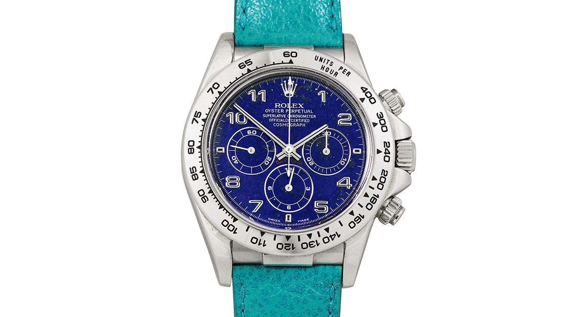 Rolex Daytona Lapis Lazuli platinum