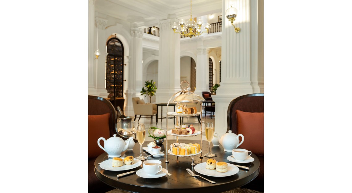 raffles afternoon tea