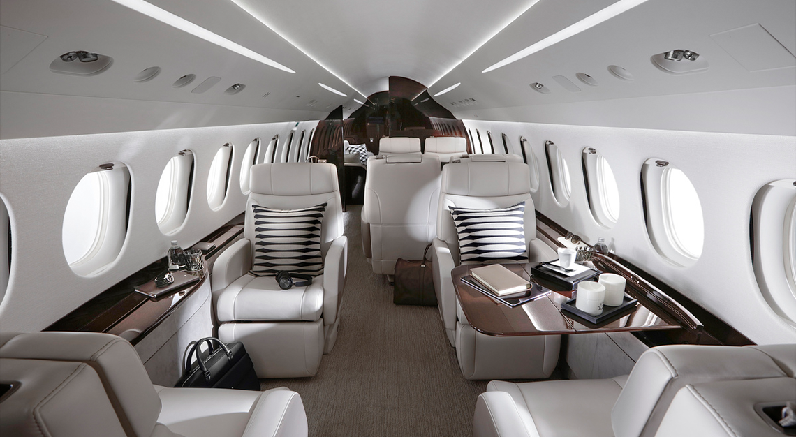 Dassault Falcon 8X's Interior