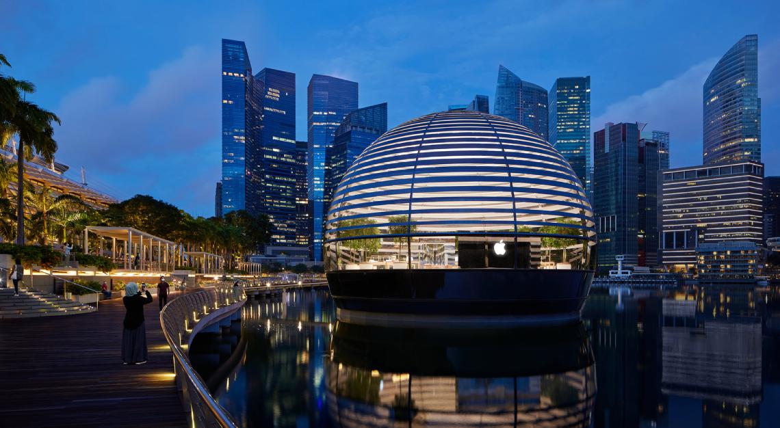 apple marina bay sands singapore