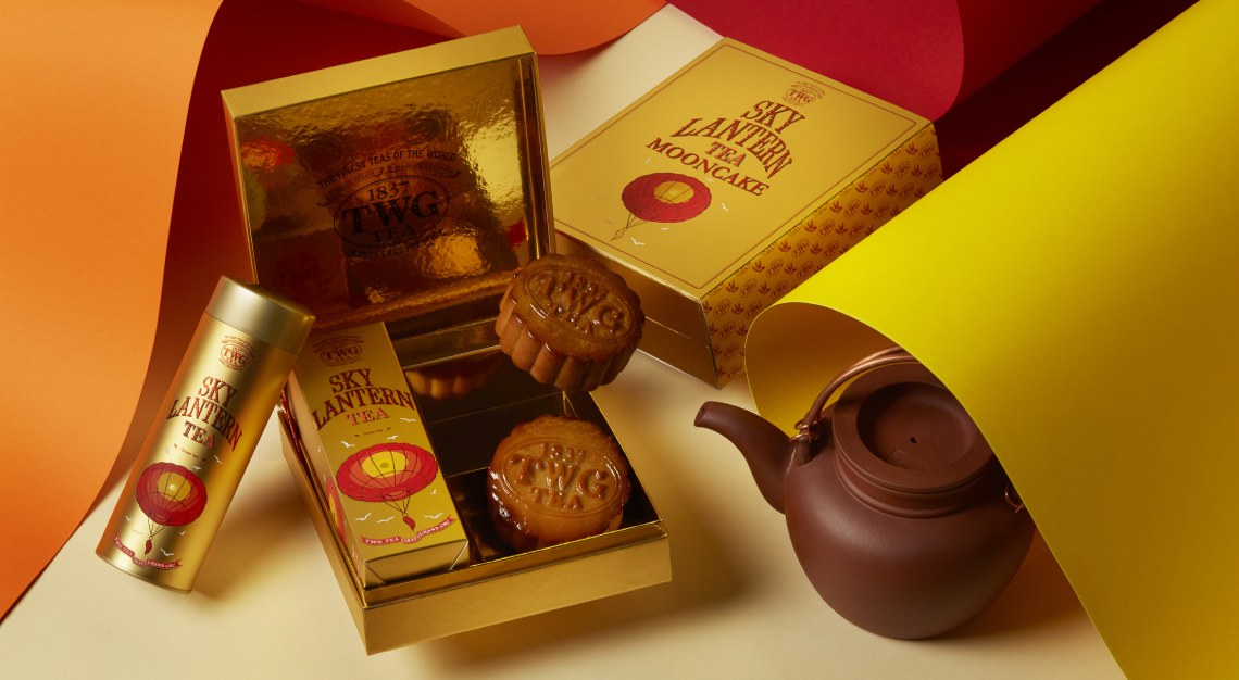 TWG Sky Lantern Tea Mooncake Collection