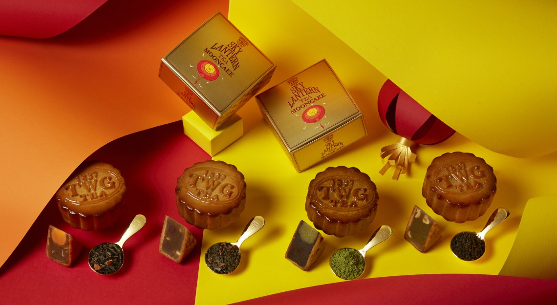 TWG Sky Lantern Tea Mooncake Collection