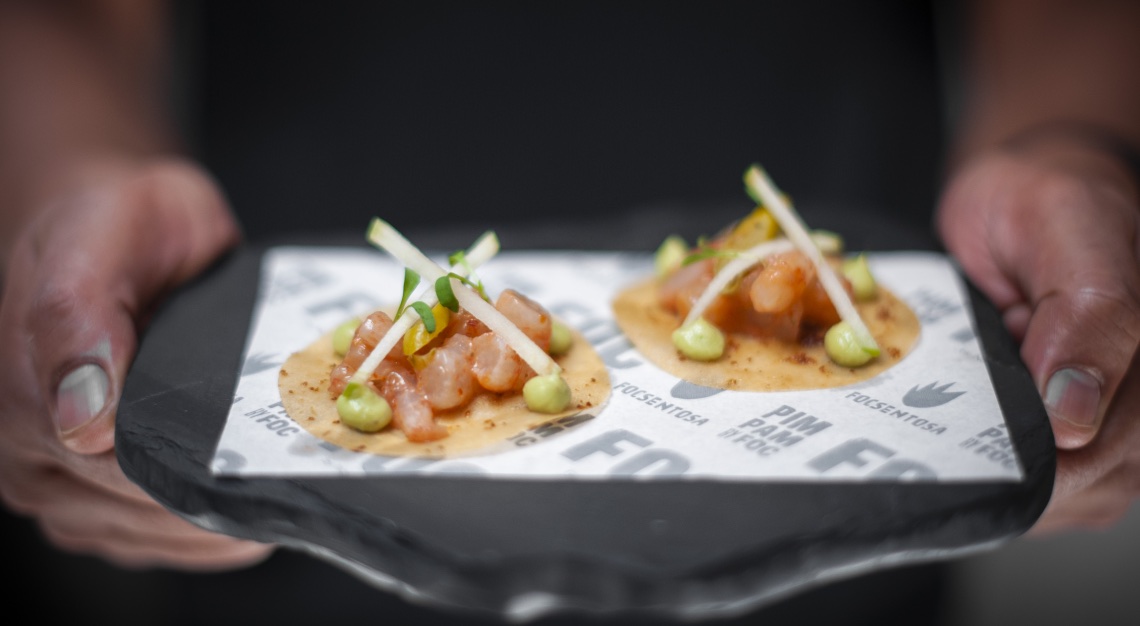 foc restaurant blue belly shrimp crispy tacos