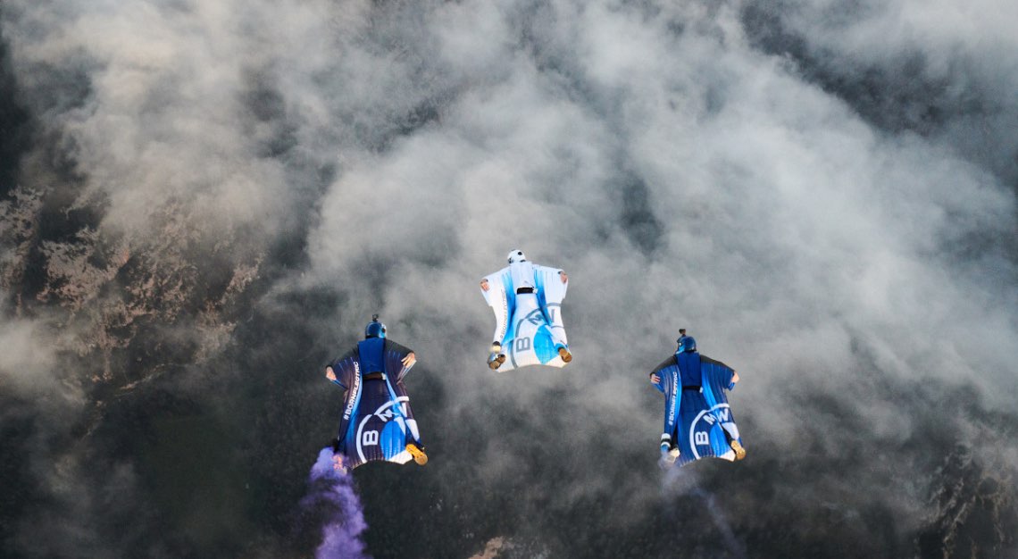 bmw Electrified Wingsuit