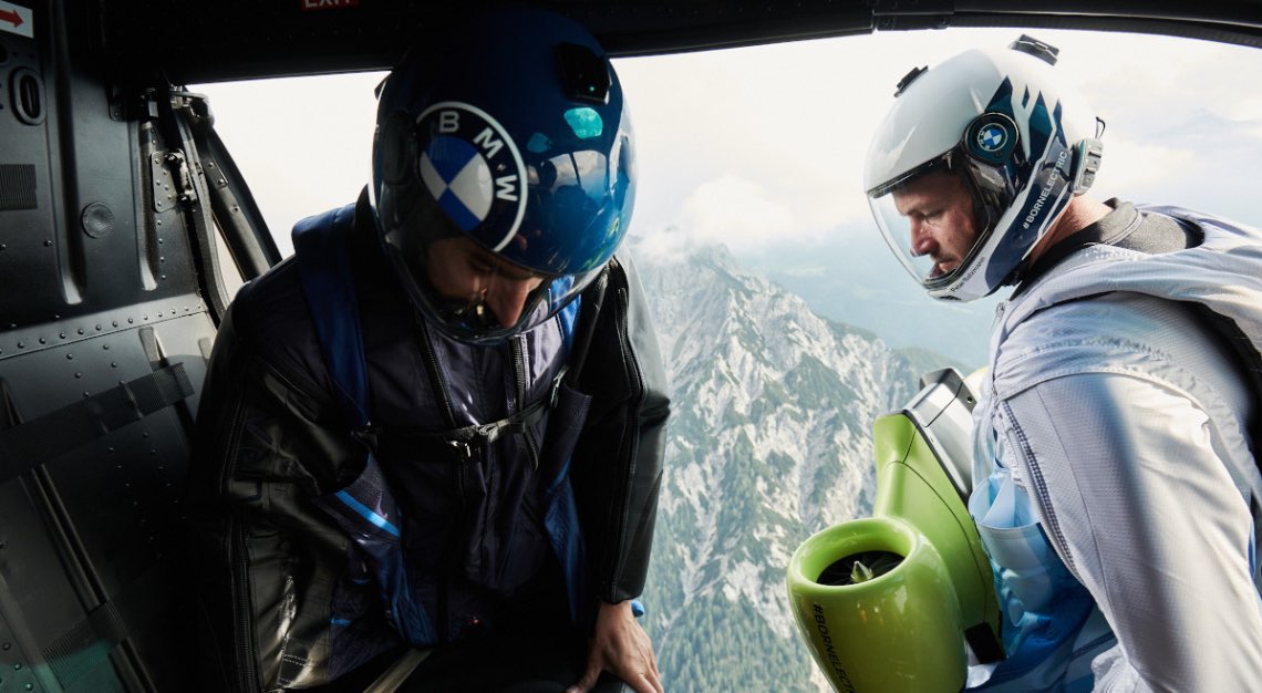 bmw Electrified Wingsuit