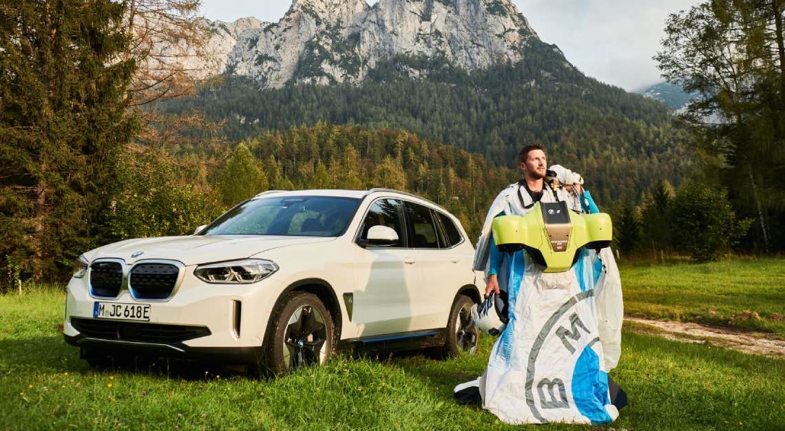 bmw electrified wingsuit