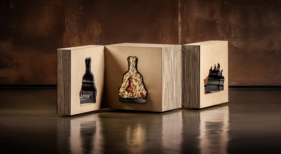 Hennessy XO x Frank Gehry 150th Anniversary Cognac