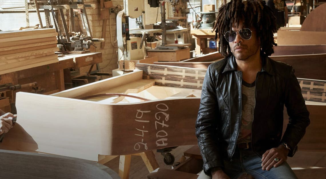 Lenny Kravitz x Steinway & Sons