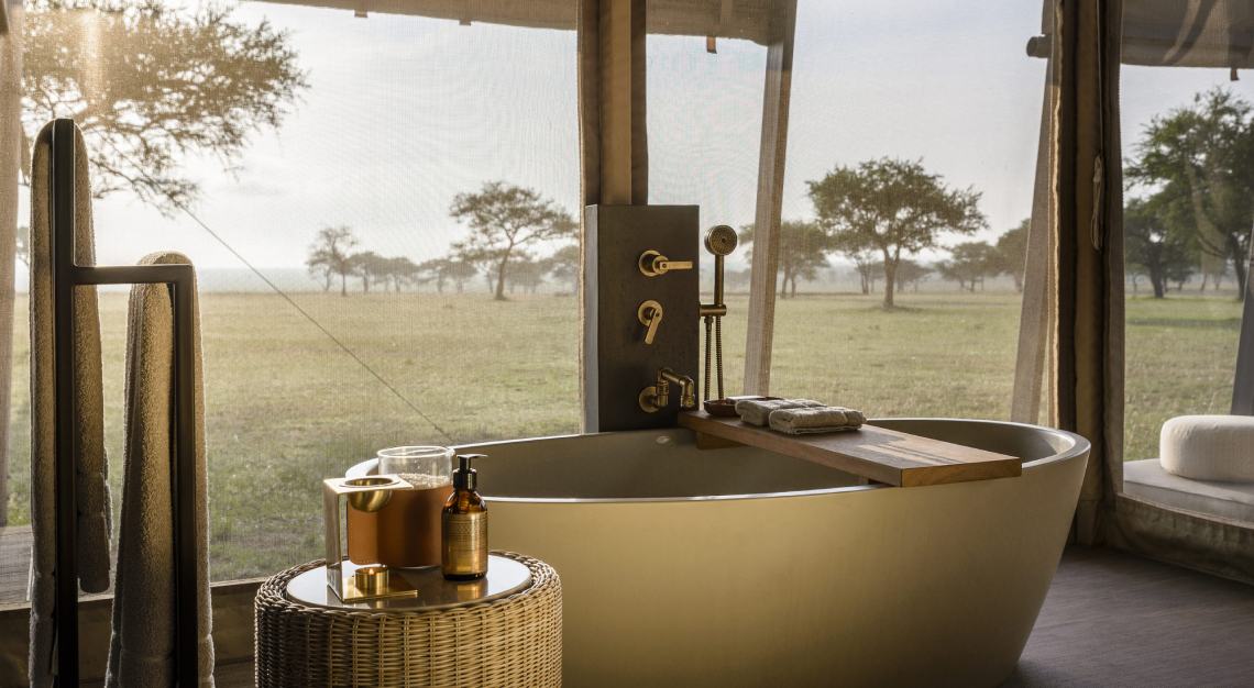 singita sabora tented camp