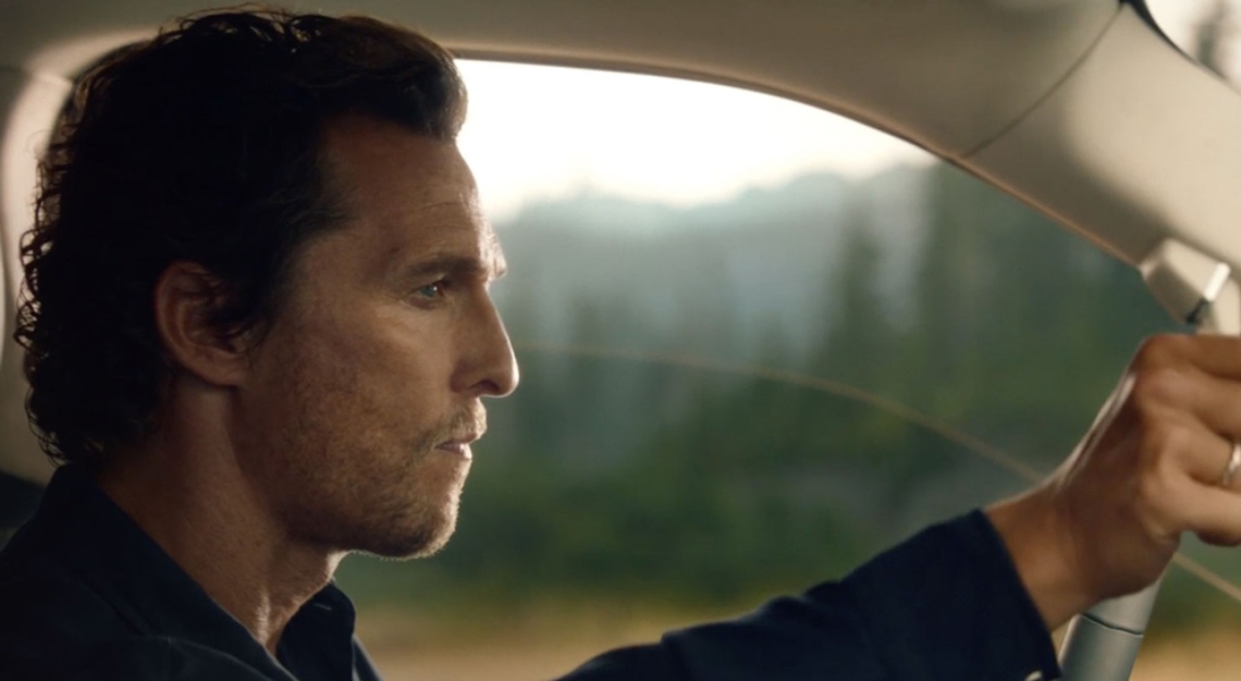 Matthew McConaughey lincoln nautilus