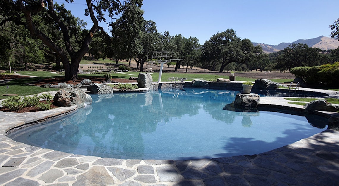 Neverland Ranch Pool