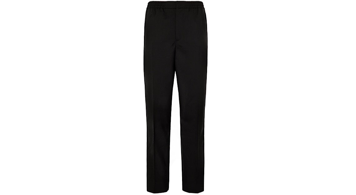 Mr. P Grosgrain-Trimmed Drawstring Tuxedo Trousers