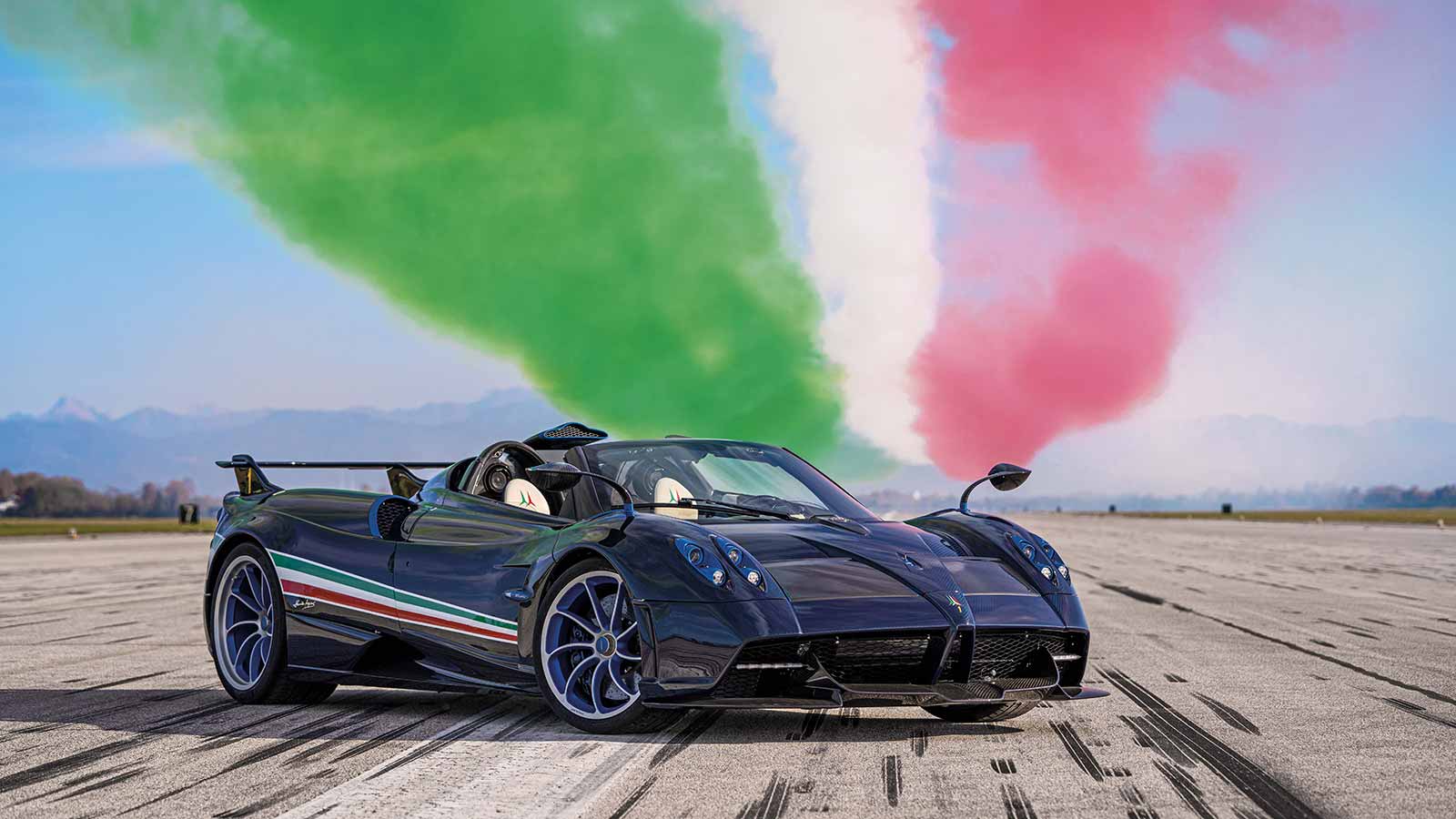 Pagani huayra tricolore