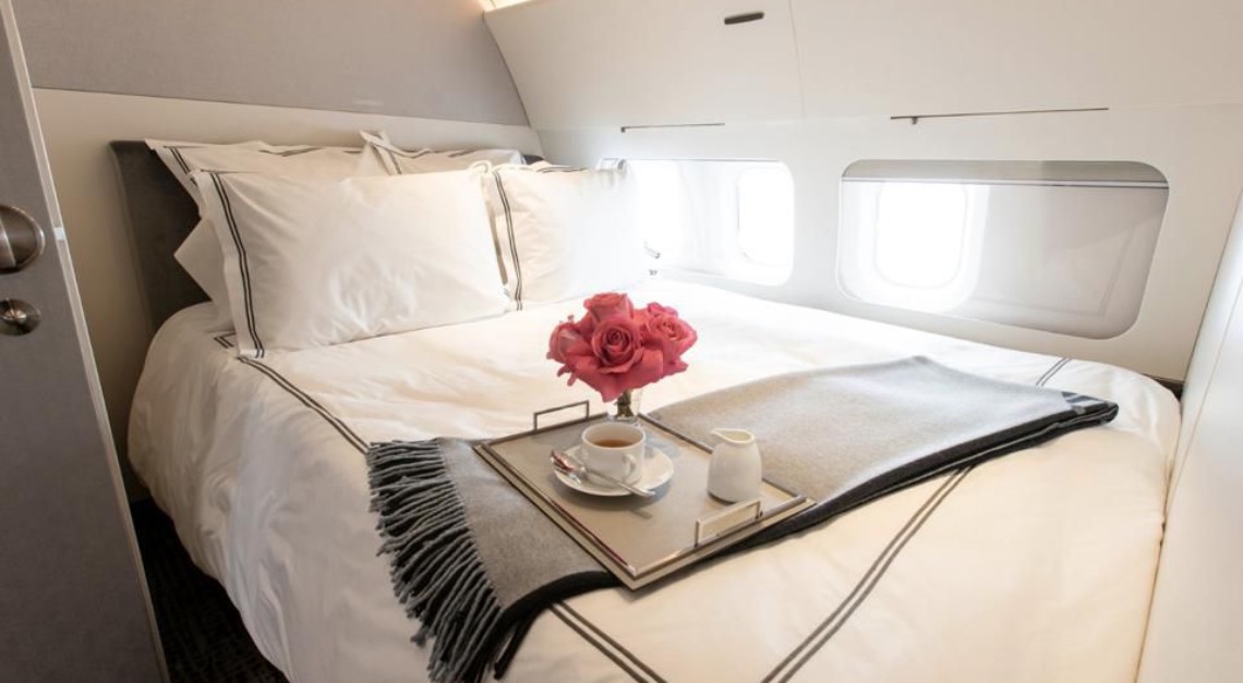 Interior of Jet Edge BBJ