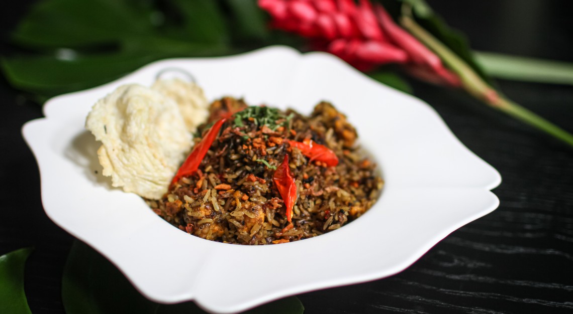 violet oon nasi goreng kangkung