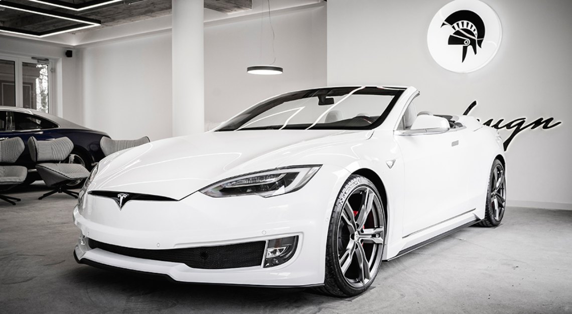 ares design tesla convertible