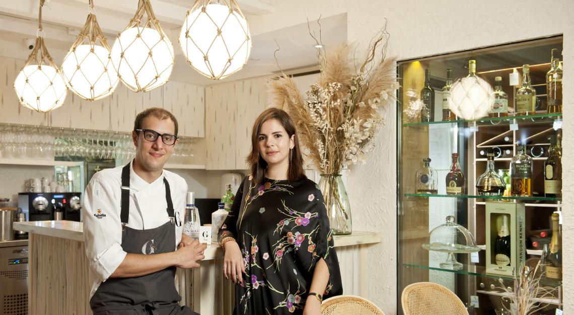 Gaig Restaurant Executive Chef Martí Carlos Martínez and Núria Gibert, Director 