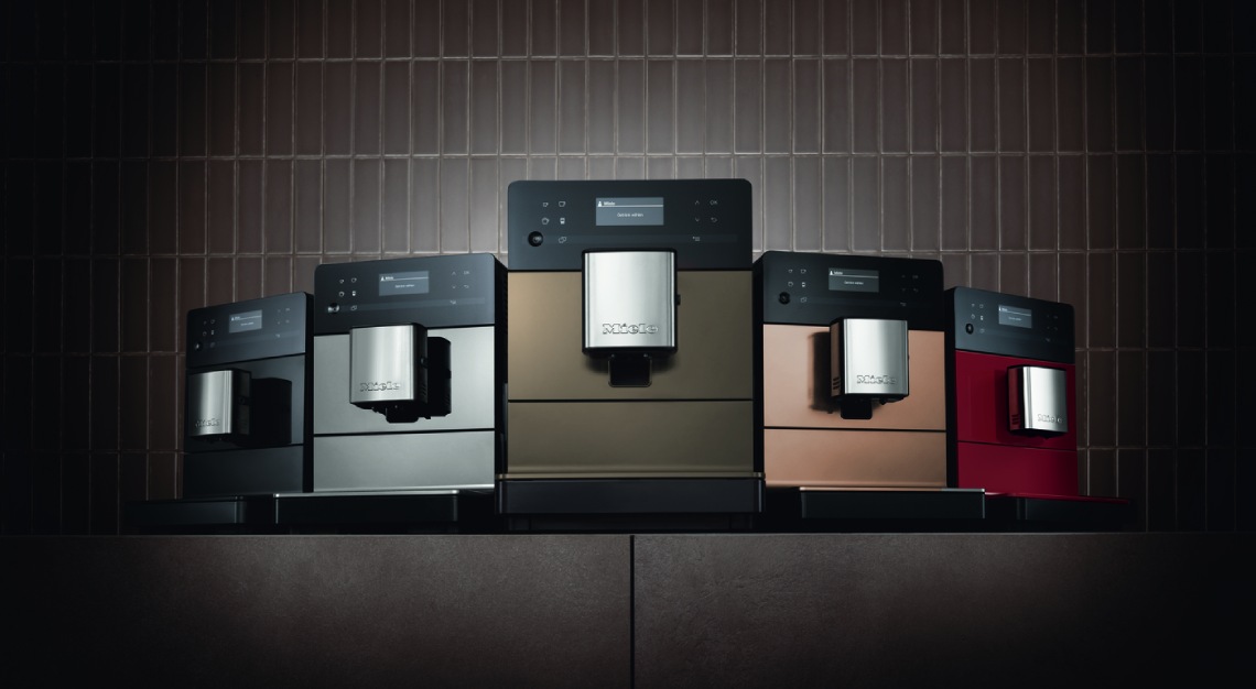 The new CM5 Silence coffee machines from Miele