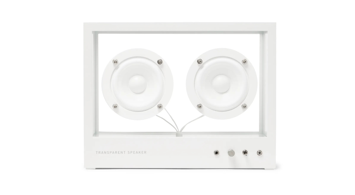 Transparent Speaker Mr Porter's