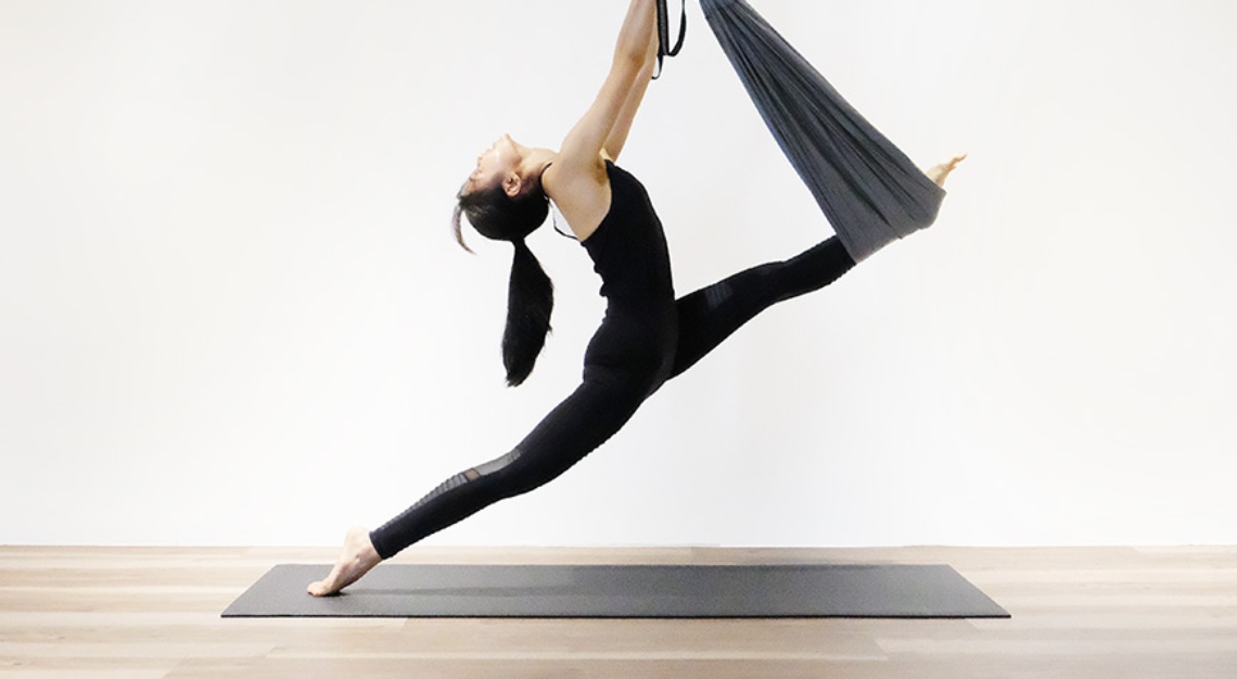 Hale Yoga Aerial Stretch