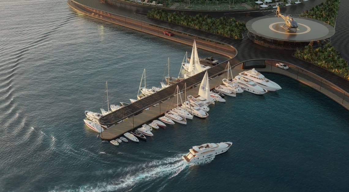eco luxury floating hotel qatar