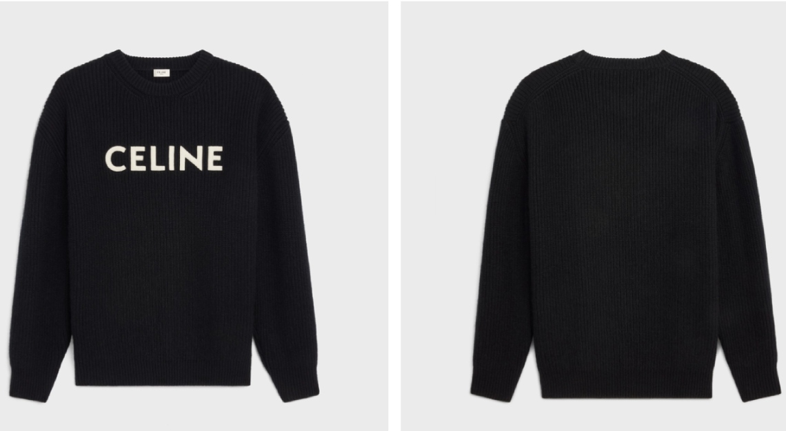 Oversized Sweater in Wool Celine