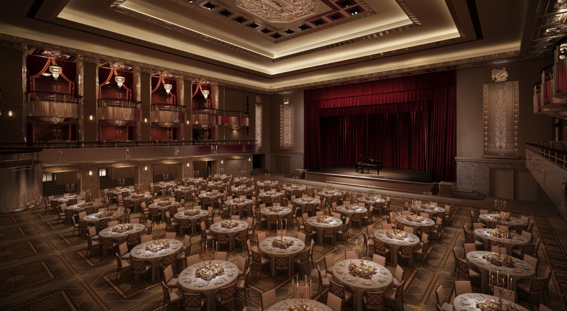Grand Ballroom of The Waldorf Astoria New York