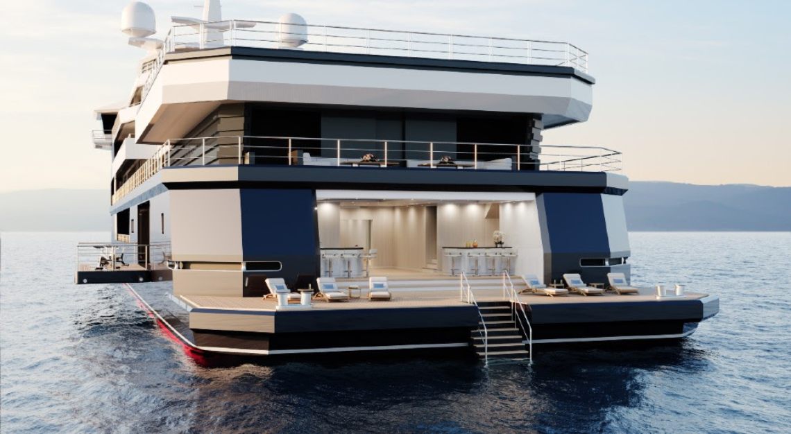 This Epic New 345-Foot Expedition Yacht Has an 8,000-Mile Range