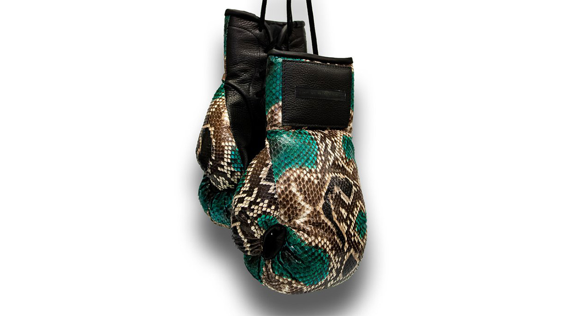 Elisabeth Weinstock Python Boxing Gloves