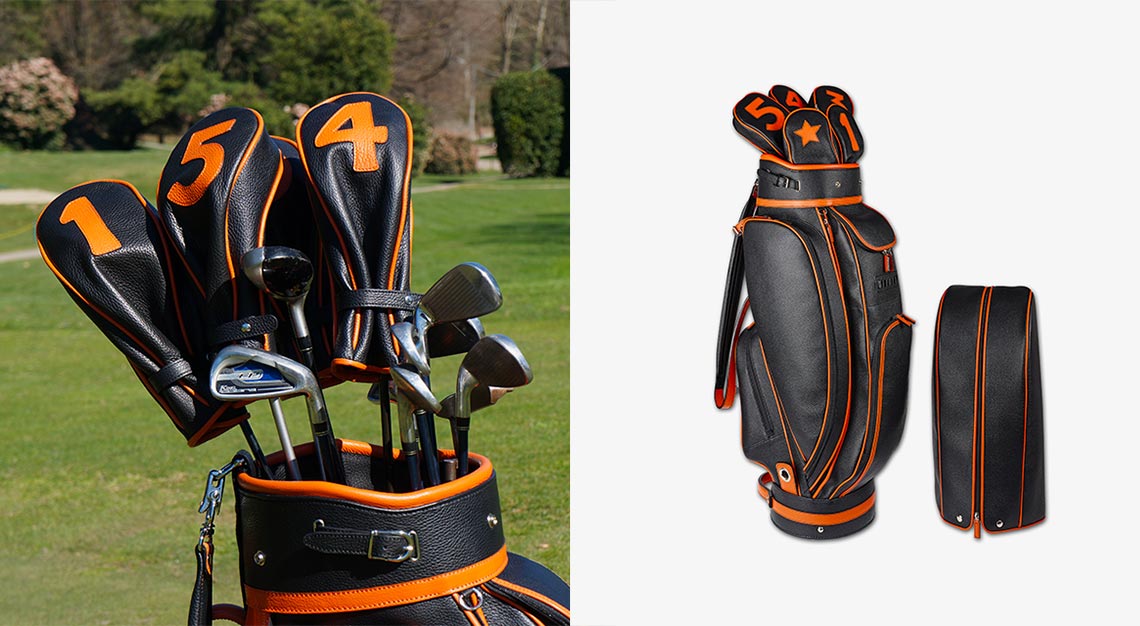 Valigeria Grignola Calfskin Golf Bag