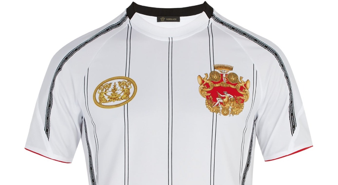Versace football jersey