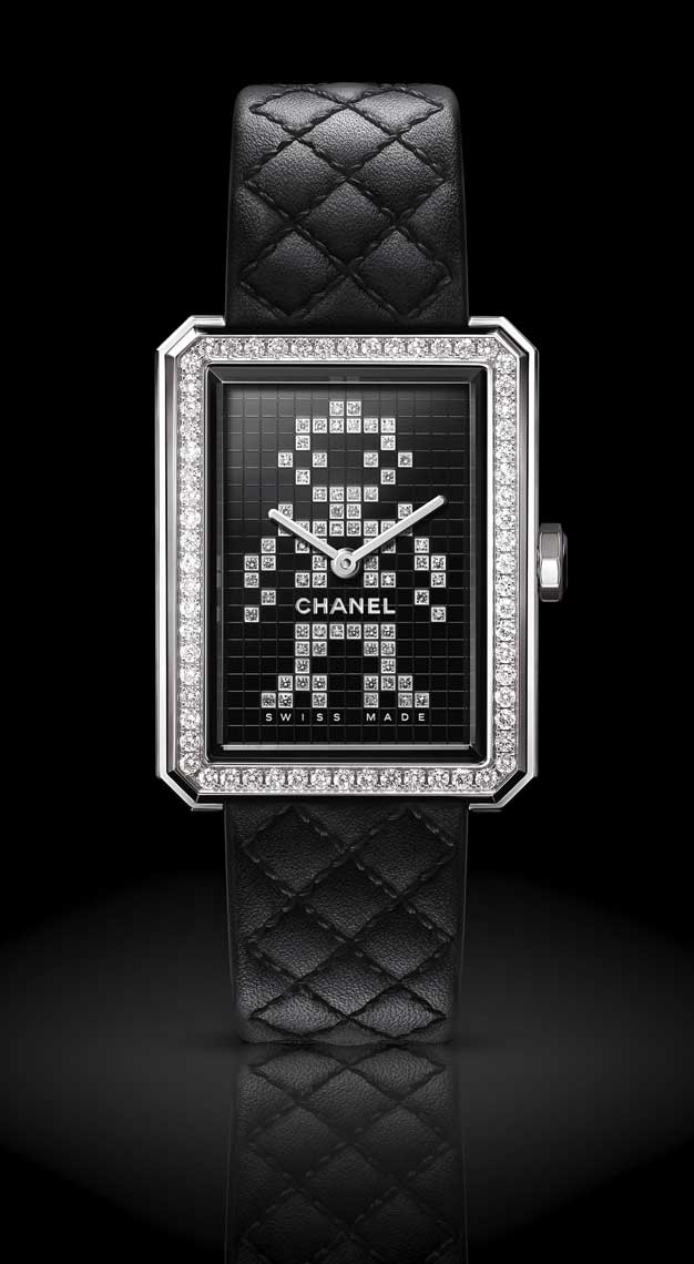 Rectangle watches Chanel Boy.Friend Electro