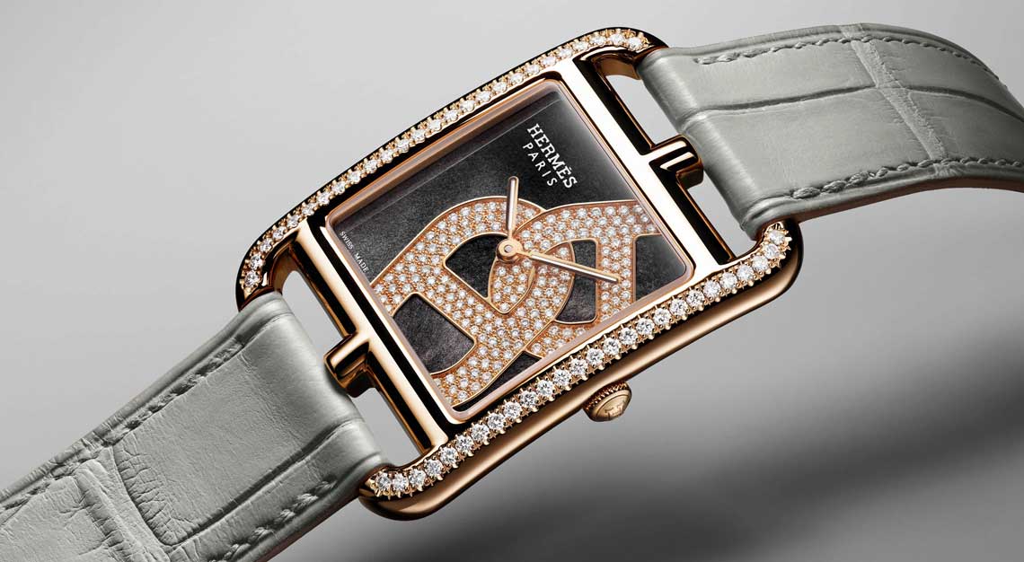 Rectangle watches Hermes Cape Cod