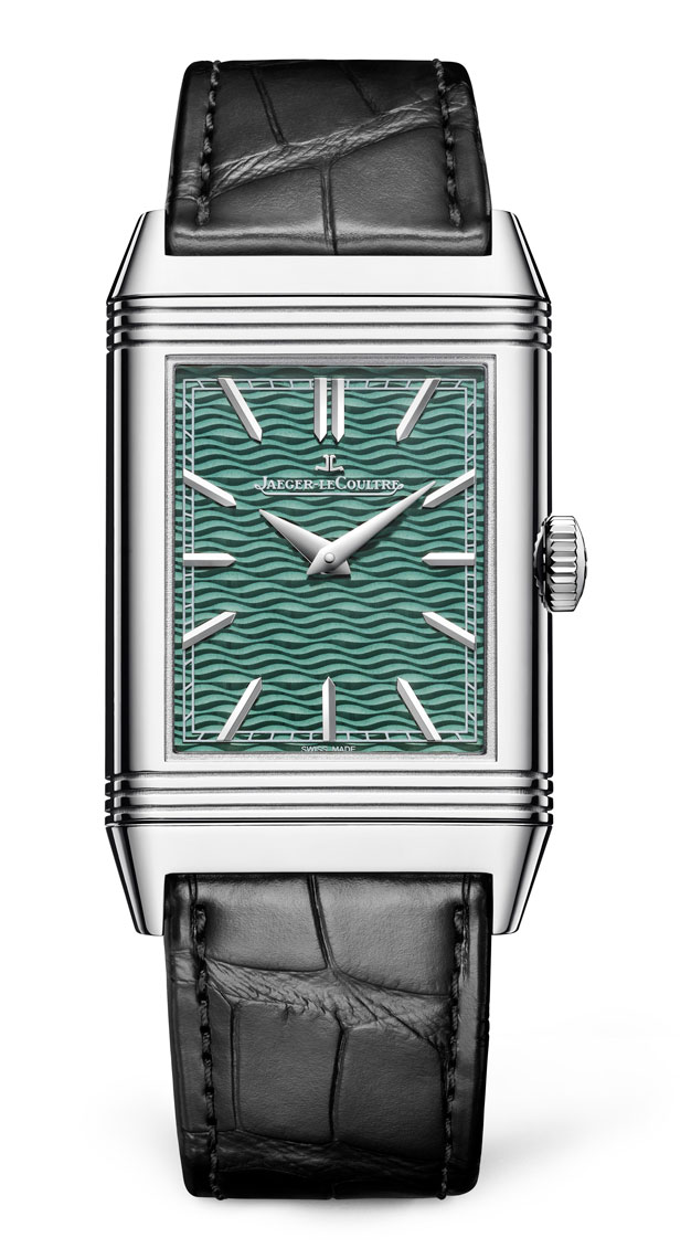 Rectangle watches JLC Reverso enamel