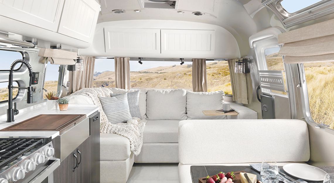 Airstream and Pottery Barn