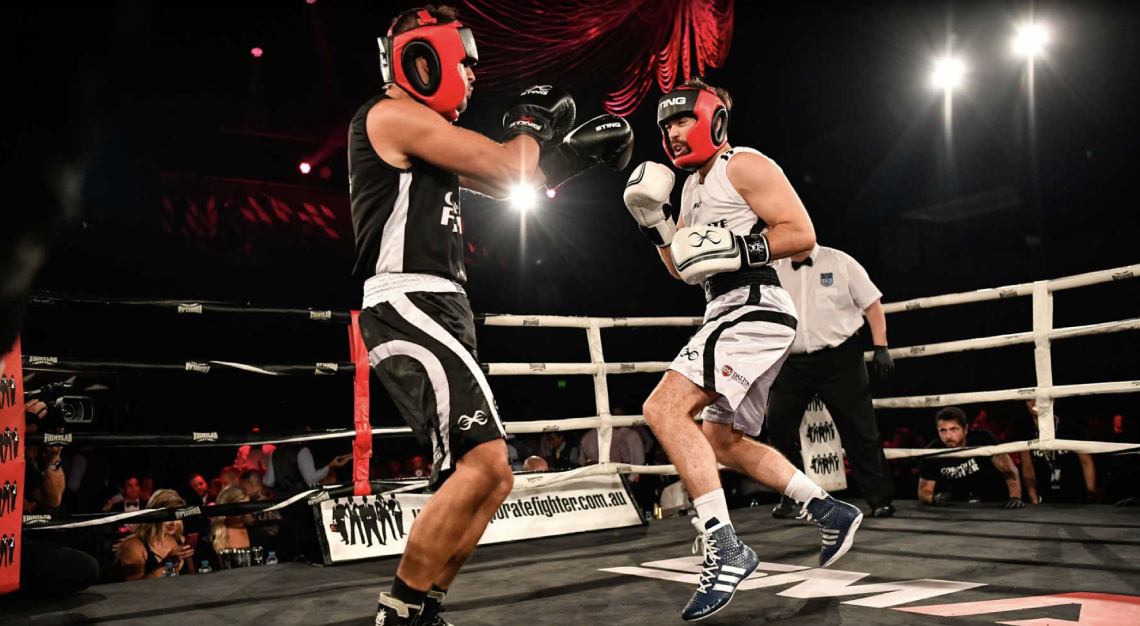 White-collar boxing