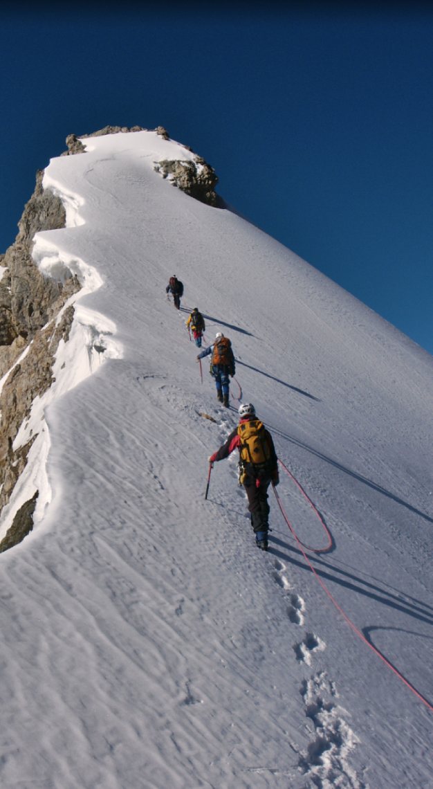 Ice climbing