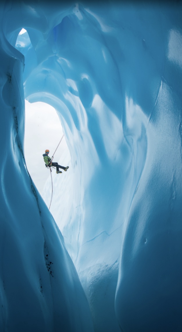 Ice climbing