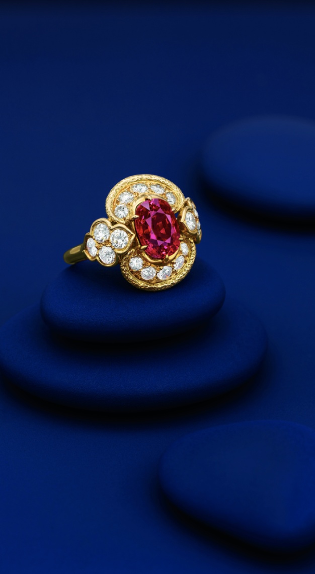 Ruby and diamond ring, Van Cleef & Arpels