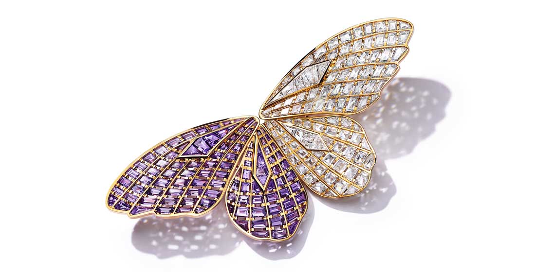 Tiffany Colors of Nature hj butterfly brooch